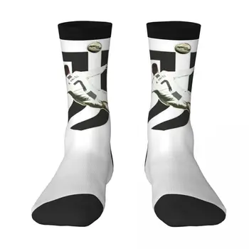 Бразилия (9) Чорапи Cristianoes И Ronaldoes в разговорния стил на модел, най-ДОБРЕ КУПИ Ластични чорапи с контрастни цифри за раницата