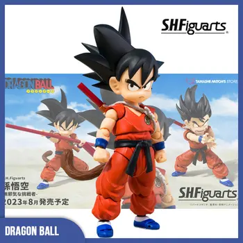Оригинален Bandai Dragon Ball S. H. Figuarts son Goku Невинен кандидат Фигурка Модел на Кукла Играчка детски подарък
