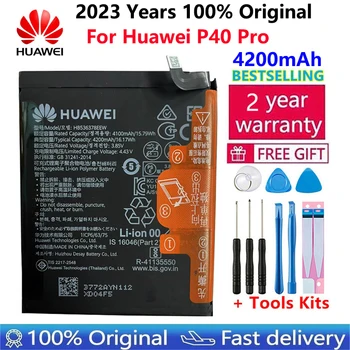100% Оригинална Подмяна на Хуа Уей HB536378EEW Батерия HB486486ECW За HUAWEI P40 Pro P40Pro Оригинални Батерии За мобилни Телефони