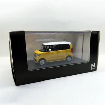 Лят Под налягане Сплав 1:43 Мащаб HONDA N BOX N-Box Модел на превозното средство Гласове Под Натиска на Играчки За Възрастни Фенове Спомен Коллекционный Подарък