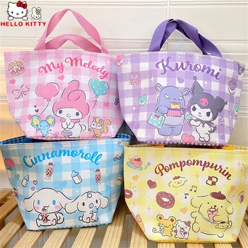 Кавайная чанта Sanrio, чанта-месинджър Cinnamoroll, мультяшные чанти Kuromi My Melody, рамо чанти за жени, спортни играчки за момичета