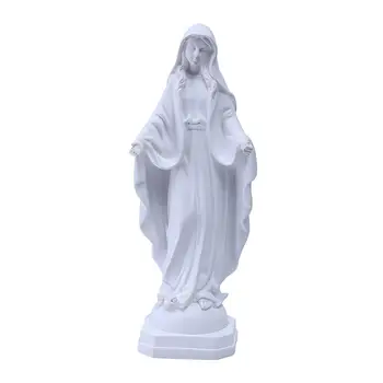 Фигурки от блажен смола, скулптура, католическата фигура, произведения на християнското изкуство, статуята на Мария за всекидневна декор