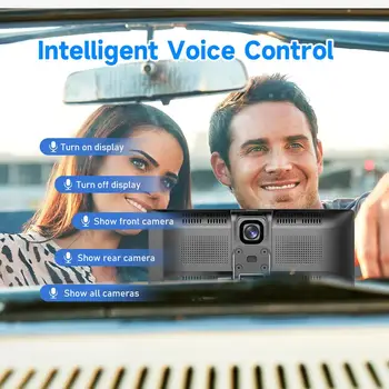 Авто Мултимедиен плейър 9,3-инчов Hd Smart Screen Безжичен Авто плеър с Android Auto С поддръжка на 2-полосного видео-радио, Wifi С карта 32g