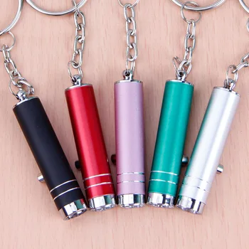 Мини-алуминиев UV фенерче, led фенерче с uv-радиация, ключодържател, джоб фенерче-писалка, лампа с батерия за откриване на маркер