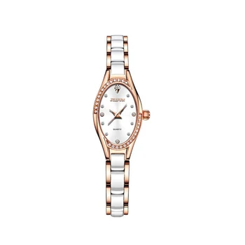 2023 нов часовник, дамски, овални, водоустойчиви дамски часовници, малкият циферблат с диамантен пръстен, луксозни дамски часовници на корейската версия