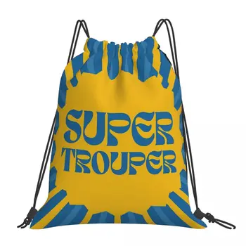 Раници Super Trouper, преносими ежедневни чанти на съвсем малък, спортна чанта с завязками, чанта за пътуване, училищна чанта