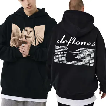Deftones Diamond Eyes Графична hoody Реколта мъжки дамски Ежедневни hoody в стил алтернативен рок, градинска дрехи, готически качулки оверсайз