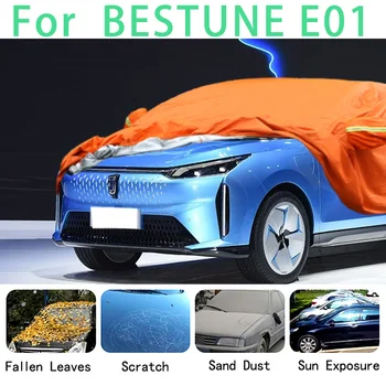 За BESTUNE E01 Водоустойчив кола седалките са супер защита от слънце, прах, дъжд защита на автомобила от градушка и автоматична защита