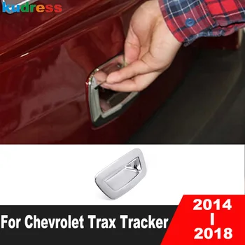 За Chevrolet Chevy Trax Tracker 2014 2015 2016 2017 2018 Хромирана Автомобилна Задната Част На Капака На Багажника, Вратата Се Дръжка, Капак, Чаши, Аксесоари За Украса