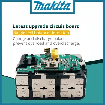 Makita 100% Оригинална литиево-йонна Акумулаторна Батерия 18V 6000mAh 18v пробийте ReplacementBatteries BL1860 BL1830 BL1850 BL1860B