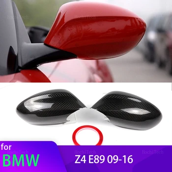 Добави в Огледалото за обратно виждане От Настоящето Въглеродни Влакна Капак За BMW Z4 Z 4 E89 2009-2016 Auto Външни Аксесоари Страничен Капак за Обратно виждане