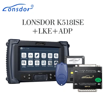 Ключов Програмист Lonsdor K518ISE Плюс Емулатор и смарт ключ LKE и Поддръжка на адаптер Супер ADP 8A 4A за Toyota/Lexus Всички Загубени ключове