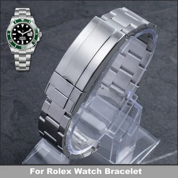 За Rolex ПОДВОДНИЧАР DAYTONA SUP GMT, мъжки фина настройка, закопчалката на бутон, каишка 20 мм