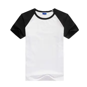 Лятна тениска 2023 Shrit, мъжка тениска от памук с кръгла воротом, мъжки ежедневни панталони тениски-raglan с къс ръкав, потници