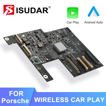 Модул ISUDAR Carplay за Porsche/Panamera/Cayenne/Macan/Cayman/Boxster 911 PCM 3,0 Android Auto AI Box Мултимедиен 7-инчов екран