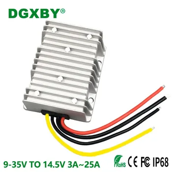 DGXBY от 12V24V До 14,5 V 5A 10A 15A 20A 25A Зарядно устройство с тройно литиево-оловни акумулаторни батерии Lron Phosphate От 9-35 до 14,5 Зарядно устройство за дома на колела