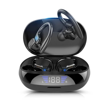 VV2 TWS Безжични Слушалки Спортни Слушалки С контрол на Допир Led Дисплей Музикални Слушалки За Iphone Xiaomi huawei Bluetooth V5.0