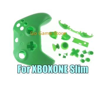 За XboxOne S Slim Shell за Xbox One Slim пълна Подмяна на черупката на бутоните и министерството на отбраната матиран контролер потребителска капак на корпуса