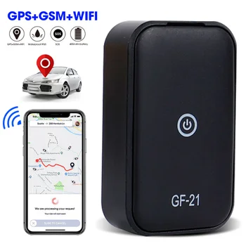GF21/GF09/GF07 Мини Автомобилен GPS Тракер за Проследяване в реално Време, Анти-изгубено Устройство Локатор Диктофон Wifi Позициониране на СИМ-Позиционер
