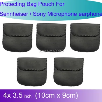 5 бр. Pro калъф за носене, защитна чанта, калъф за слушалки Sennheiser/Sony, петличный микрофон