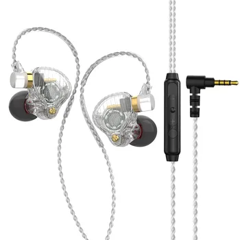 20 броя SK3 Метални слушалки Бас Hi-Fi слушалки с кабел с микрофон Шумоподавляющая слушалки Геймър Музикант слушалки за Xiaomi