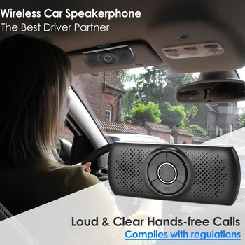 Безжична аудиоприемник Bluetooth комплект за кола 