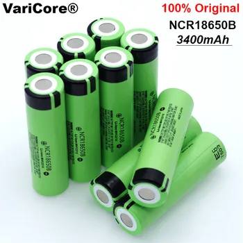 12 бр./lot 100% чисто Нов Оригинален 18650 NCR18650B 3400 mah литиево-йонна Акумулаторна батерия за прожектори