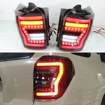 Автомобилни led задни светлини, задните фарове за мъгла фарове за Toyota 4Runner 2010-2020 2021, задна светлина, спирачна светлина заден ход, динамичен мигач