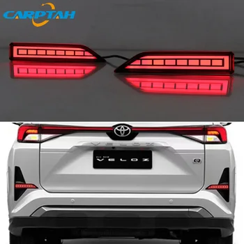 2 бр. за Toyota Veloz 2021-2023 3-в-1 функции 12 В задния противотуманный фенер стоп-сигнал динамичен рефлектор на сигнала на завоя led фенер бамперный
