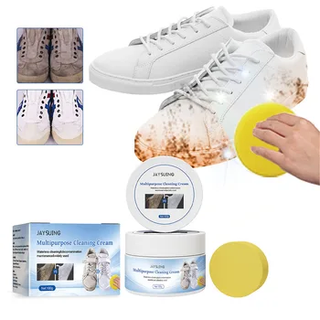 Крем за отстраняване на петна с бели обувки, висока ефективност, преносими лубрикант за измиване на обувки за почистване на обувки