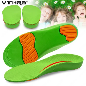 VTHRA Детски спортни EVA-стелки Ортопедични обувки за поддръжка на свода на крака, удобна възглавница за ток възглавници, подметка от подошвенного фасциита за деца
