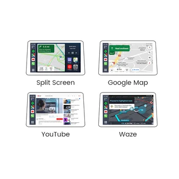 Carplay Mini Ai Box Безжичен CarPlay Android 11, 8 + 128 Г, авто мултимедиен плейър 4GLTE, Wi-Fi, аудио, GPS