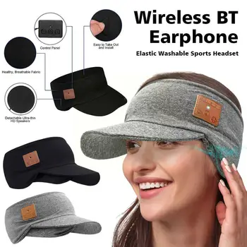 Креативна Преносима бейзболна шапка С музика Bluetooth За измиване на Открито, Еластична, по-Голямата Спортна И Нова Женски Мъжка бейзболна шапка, С Мека Периферия Y3Y1