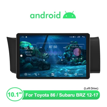 Радост от 10.1 Инча Android 10 Стерео Радио Главното Устройство Автомобилен Мултимедиен Плейър GPS Навигация За Subaru BRZ/Scion FRS/Toyota-GT86 DSP
