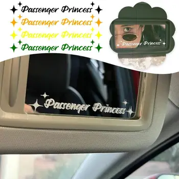 Стикер на автомобилно огледало за пътника Star Princess, стикер на огледалото за обратно виждане, vinyl стикер за автомобил декор на аксесоари за интериора на колата