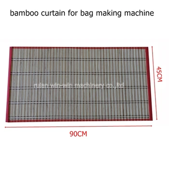 6 бр 45x90 см Малка бамбук завеса, използвани за машини за производство на опаковки