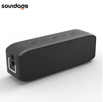 Bluetooth-високоговорител Soundage със звук с висока резолюция с мощност 20 W, разширени бас и високите честоти, безжичен портативен говорител HiFi