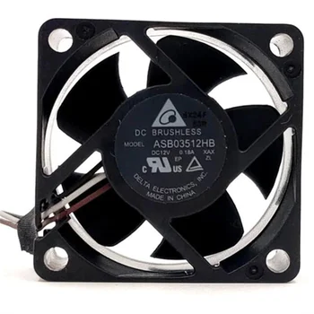 Оригинален DELTA ASB03512HB 3515 12 0.18 A трехпроводной вентилатор за охлаждане 3,5 см