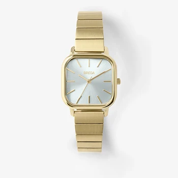 Лимитирана серия на женските кв. часа Bredan, ниша, луксозни кварцови часовници, стоманена каишка, модерен, прости и водоустойчив