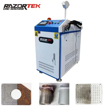 Портативна машина за почистване на лазер 1000w 1500w 2000w почистване на лазер Razortek преносима машина за почистване на лазера