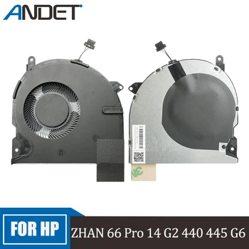 Нов Оригинален вентилатор на cpu охладител За HP ZHAN 66 Pro 14 G2 HSN-Q15C 440 445 G6 Вентилатора за охлаждане на лаптопа L48270-001